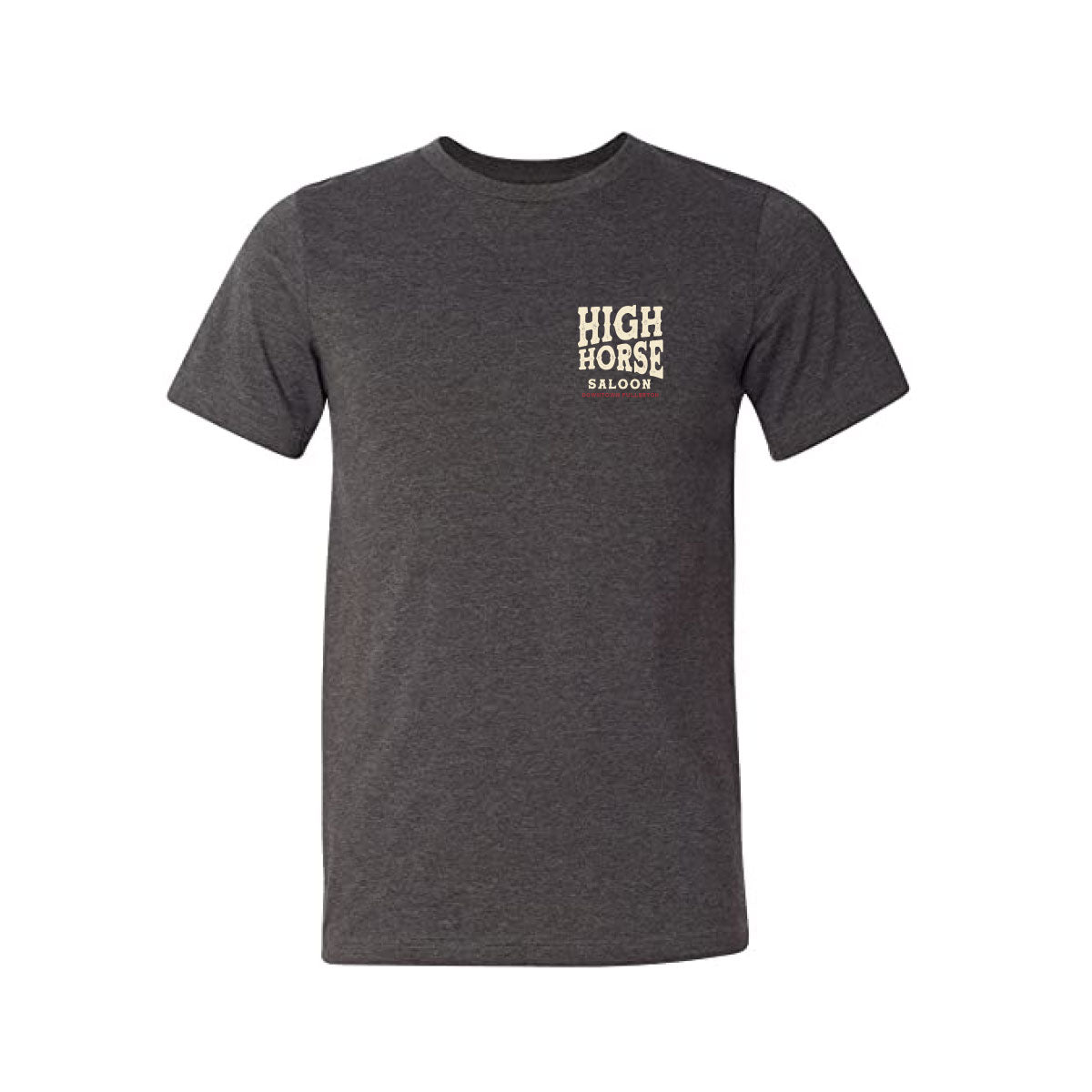 High Horse Saloon Charcoal Tee