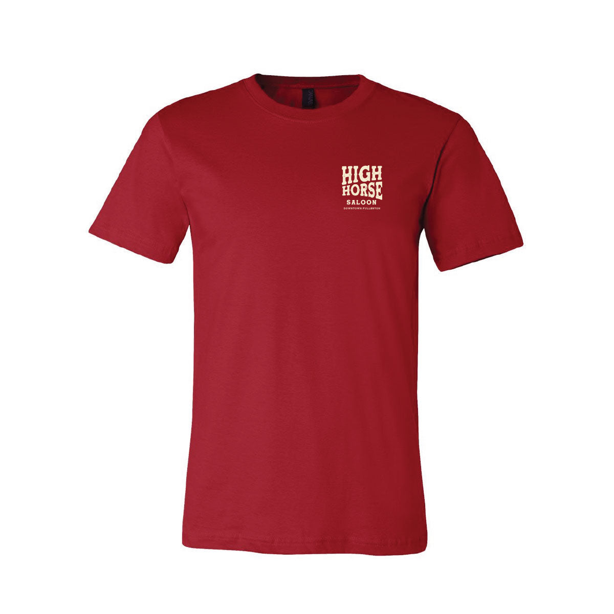 High Horse Saloon Heather Red Tee