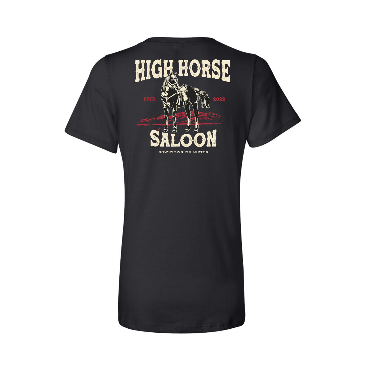 Women's High Horse Saloon V-Neck Tee
