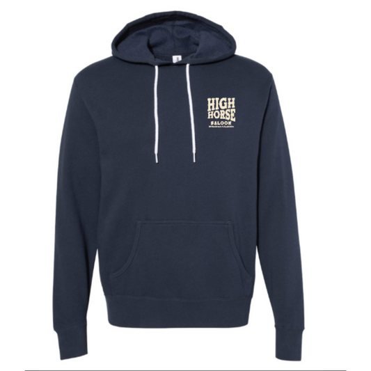High Horse Saloon Navy Pullover Hoodie