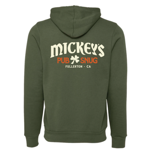 Mickey's Pub & Snug Green Pullover Hoodie