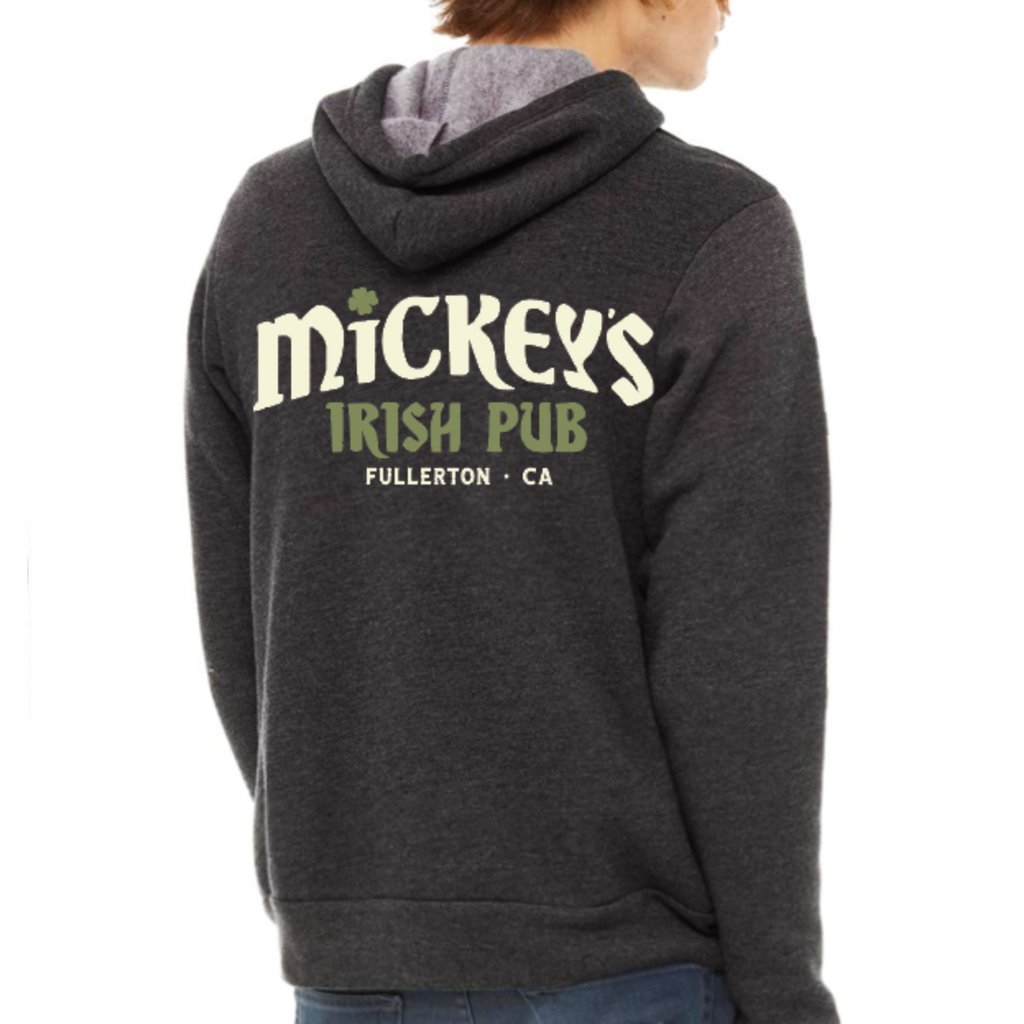 Mickey's Irish Pub Charcoal Pullover Hoodie