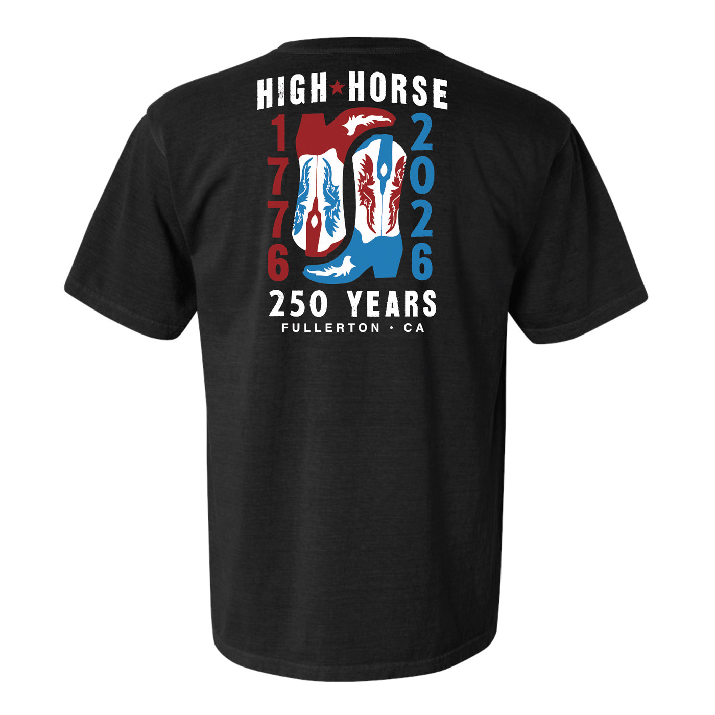 4th July - 250th - Black