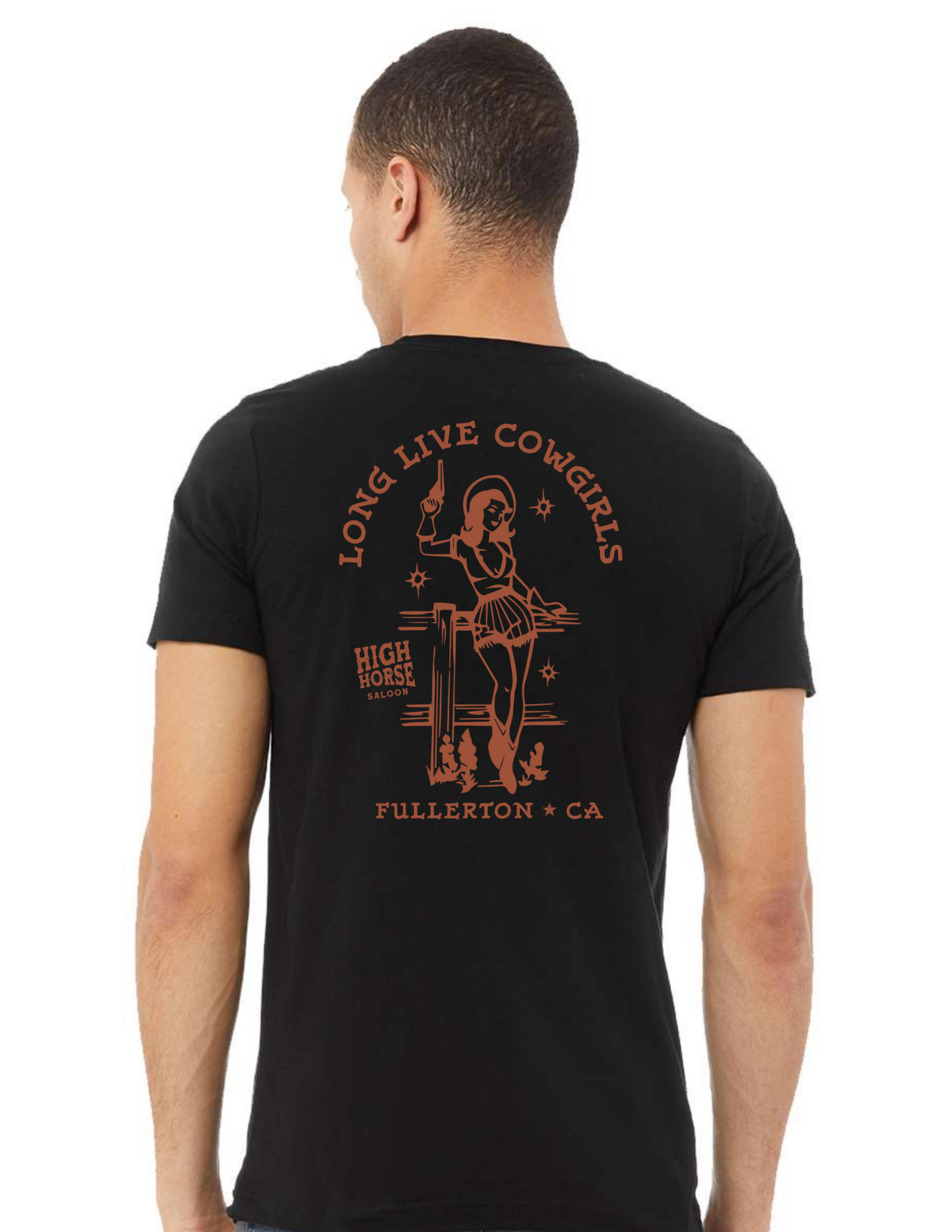 High Horse Saloon Long Live Cowgirls Unisex Tee