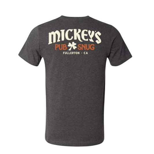 Mickey's Pub & Snug Charcoal Tee