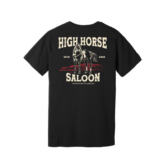 Black High Horse Saloon Tee