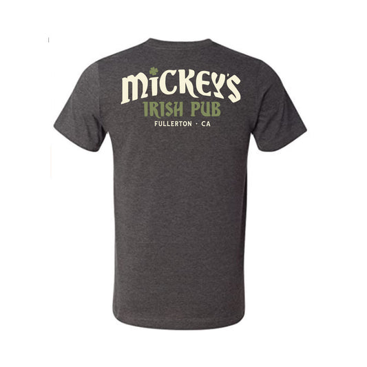 Mickey's Irish Pub Charcoal Tee