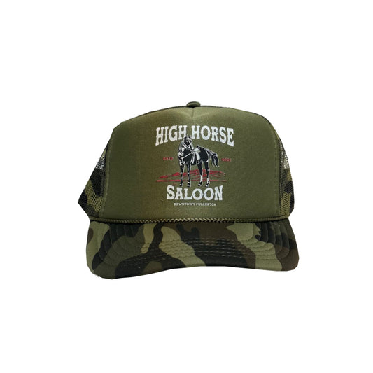 High Horse Trucker Hat - Camo