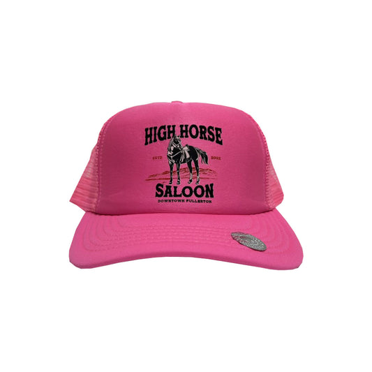 High Horse Trucker Hat - Pink