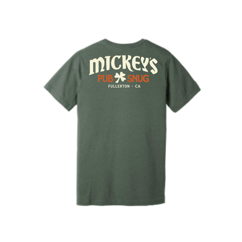 Mickey's Pub & Snug Hunter Green Tee