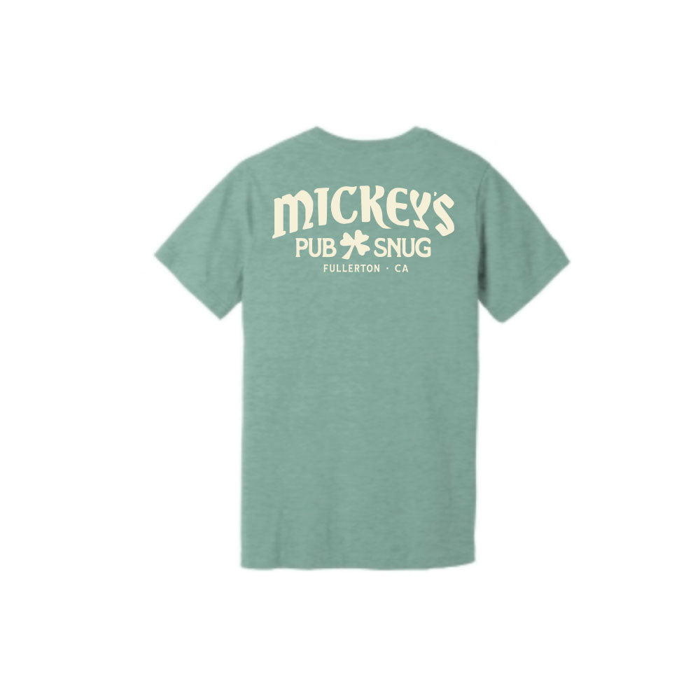 Mickey's Pub & Snug Light Green Tee