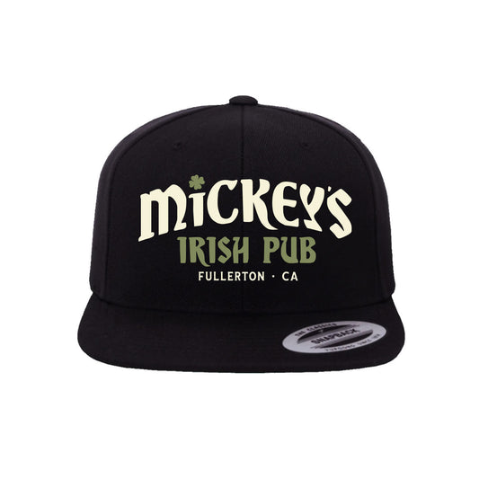 Mickey's Irish Pub Black Snapback