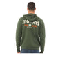 Mickey's Military Green Pub & Snug Zip Up Hoodie